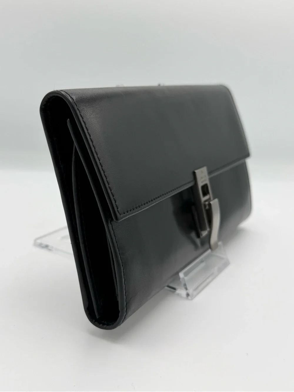 Gucci Smooth Leather Continental Wallet with G lock